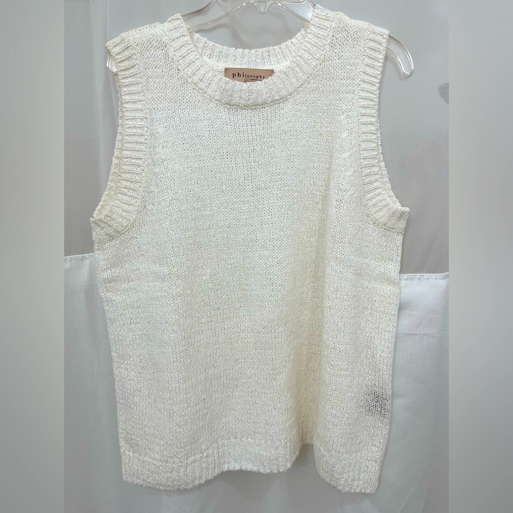 Knit Sleeveless PullOver Sweater